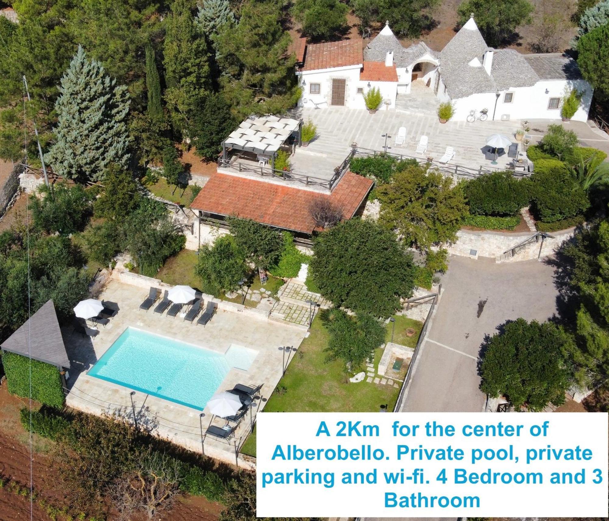 Trulli Bosco Selva Apartman Alberobello Kültér fotó